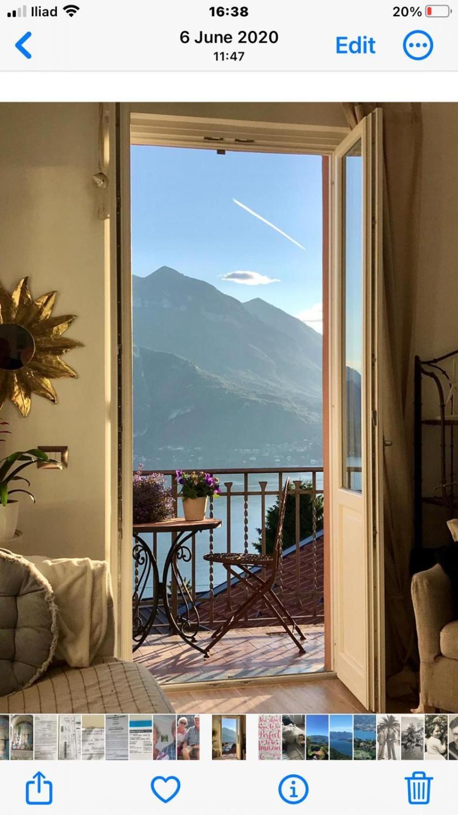 Lake Como & Nature - Bellagio, Varenna & Lake View Apartment Perledo Exterior photo