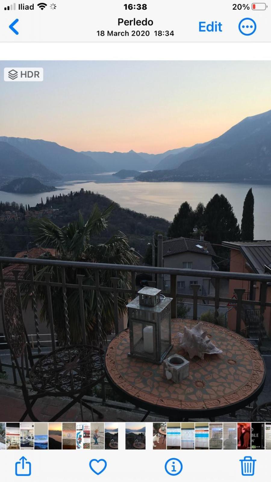 Lake Como & Nature - Bellagio, Varenna & Lake View Apartment Perledo Exterior photo