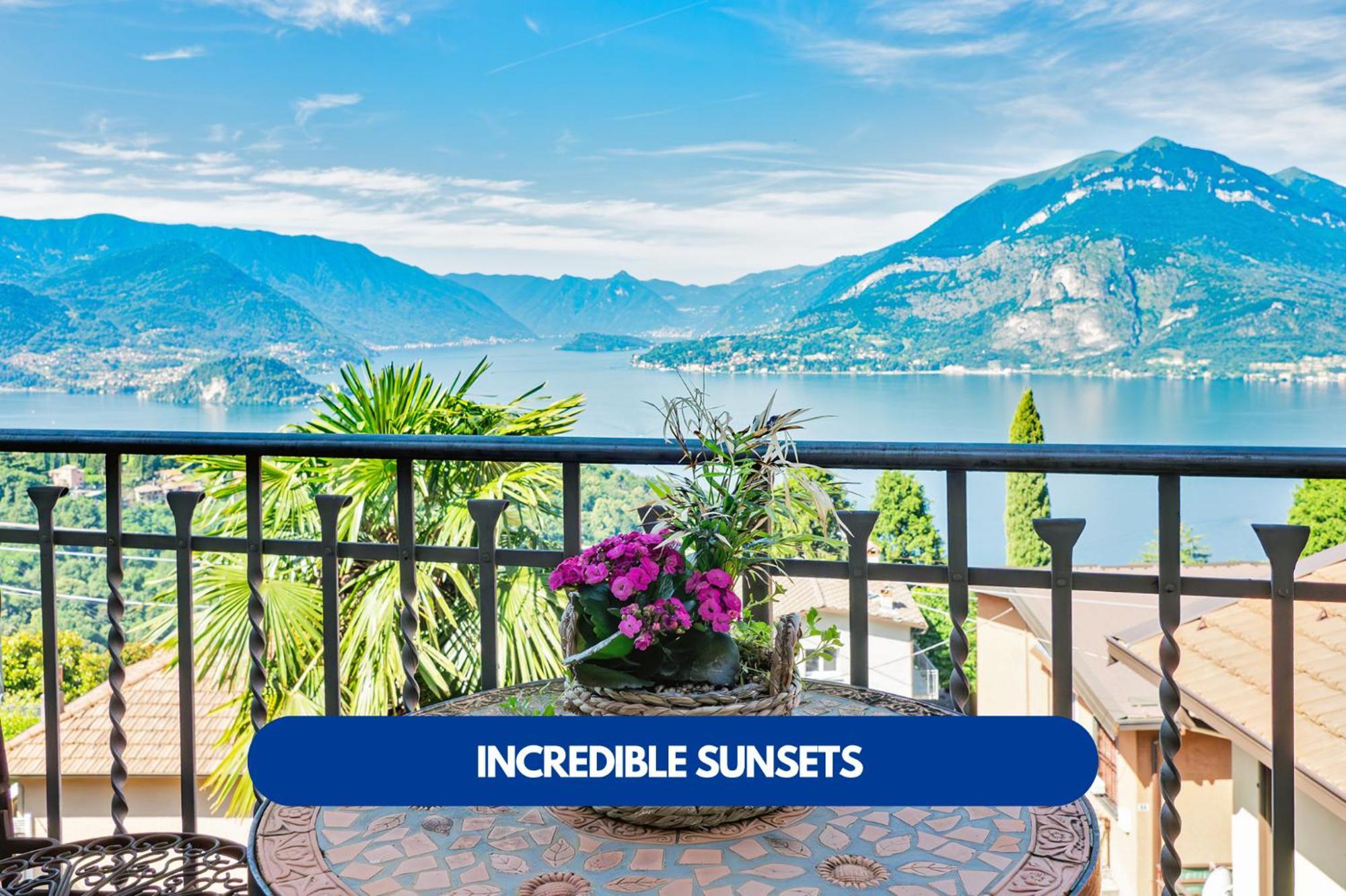 Lake Como & Nature - Bellagio, Varenna & Lake View Apartment Perledo Exterior photo